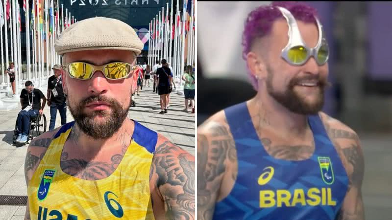 Velocista e ex-BBB Vinícius Rodrigues conquista medalha de bronze nas Paralimpíadas - Reprodução/Instagram/TV Globo