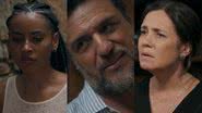 Viola (Gabz), Molina (Rodrigo Lombardi) e Mércia (Adriana Esteves) de Mania de Você - Reprodução/Globo