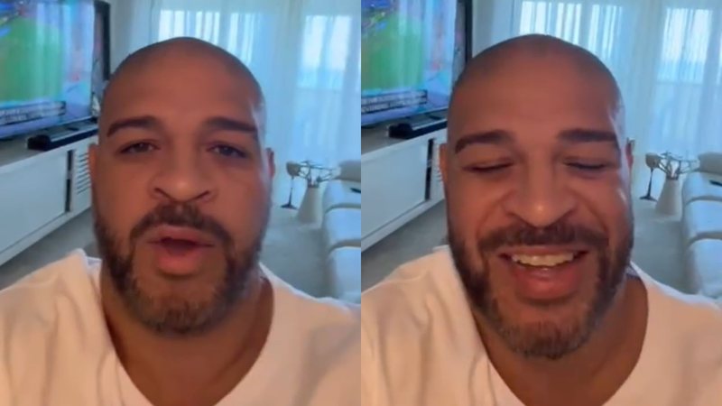 Adriano Imperador faz raríssima aparição com os filhos e semelhança assusta web - Reprodução/Instagram