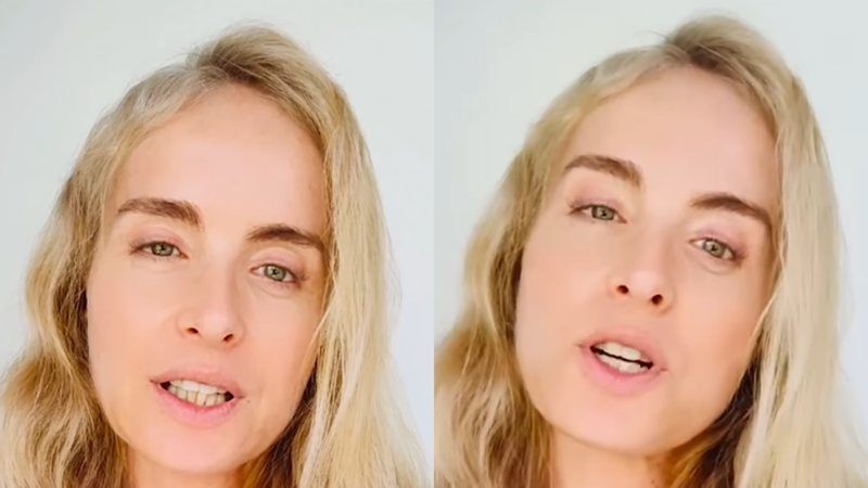 Angélica apareceu em vídeo político - Reprodução/Instagram