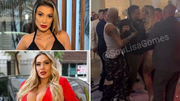 Andressa Urach e Juju Ferrari brigam em festa de aniversário - Reprodução/Instagram