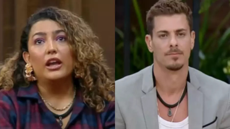 Camila promete perturbar Sacha caso eles voltem da roça em 'A Fazenda 16' - Reprodução/ Record