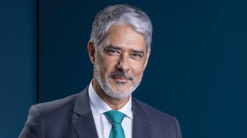 Globo define quem irá substituir William Bonner no Jornal Nacional - Divulgação