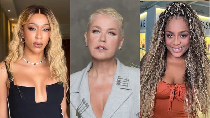 Eirka Hilton, Xuxa Meneghel e Cariúcha se mobilizam contra Jojo Todynho - Reprodução/Instagram e Spotify