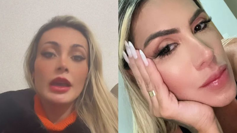 Andressa Urach manda recado pra Juju Ferrari e faz ameaça - Reprodução/Instagram