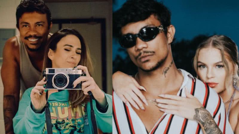 Xamã revela para Tatá Werneck que teve affair com Luísa Sonza - Reprodução/Instagram