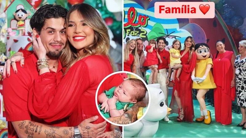 Filho caçula de Virginia e Zé Felipe some de festa da irmã, Maria Flor - Reprodução/Instagram/Brazil News