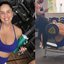 Grávida de 7 meses, Graciele Lacerda faz treino pesado com 25 kg