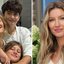 Filhos de Gisele Bündchen têm reação inesperada com anúncio de gravidez da modelo