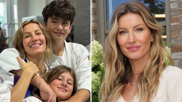 Filhos de Gisele Bündchen têm reação inesperada com anúncio de gravidez da modelo - Reprodução/Instagram