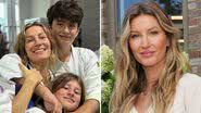 Filhos de Gisele Bündchen têm reação inesperada com anúncio de gravidez da modelo - Reprodução/Instagram