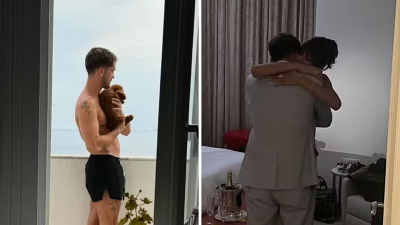 João Guilherme posta foto romântica com Bruna Marquezine e declara: 'Família' - Reprodução/ Instagram