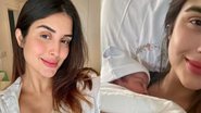 Letícia Almeida dá à luz sua terceira filha e exibe primeiras fotos da bebê - Reprodução/Instagram