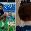 Mavie, filha de Neymar Jr., usou um look especial em homenagem ao papai