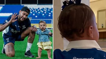 Mavie, filha de Neymar Jr., usou um look especial em homenagem ao papai - Reprodução/Instagram