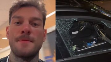 Lucas Lucco é roubado na Holanda e fala do prejuízo ao ter carro destruído: 'Quebrou' - Reprodução/Instagram