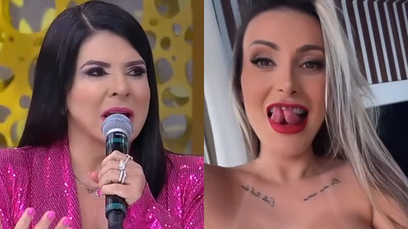 Mara Maravilha criticou a postura de Andressa Urach - Reprodução/RedeTV!/Instagram