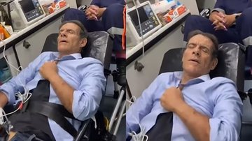 Mário Gomes precisou dar entrada no hospital após forte dor e desmaios - Reprodução/Instagram