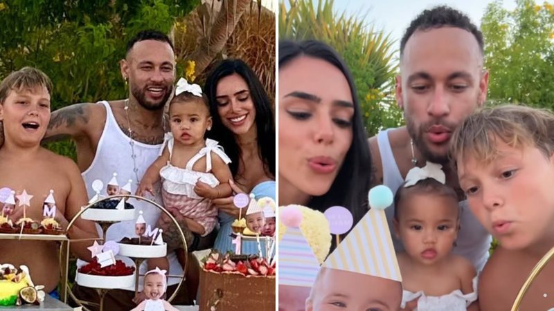 Mavie, filha de Neymar e Bruna Biancardi, comemora seu 1º aniversário - Reprodução/Instagram