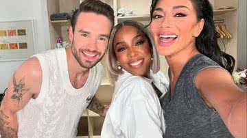 Liam Payne, Kelly Rowland e Nicole Scherzinger - Reprodução/Instagram