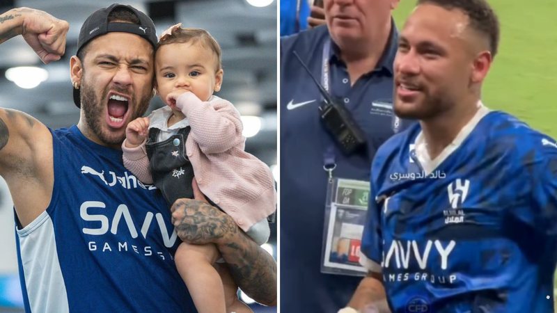 Neymar Jr. exibe outro lado com Mavie - Reprodução/Instagram