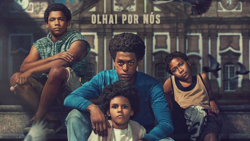 Pôster da minissérie Os Quatro da Candelária - Divulgação/Netflix