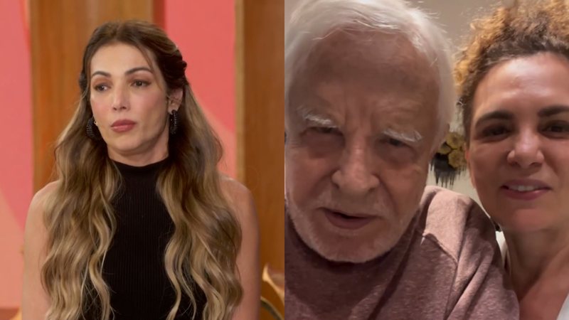 Patrícia Poeta, Cid Moreira e Fátima Sampaio - Reprodução/Globo/Instagram