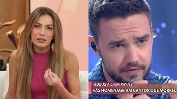 Patrícia Poeta falou sobre a morte de Liam Payne - Reprodução/Globo