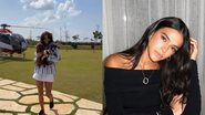 Poderosa! Bruna Marquezine chega em aniversário de helicóptero - Reprodução/ Instagram