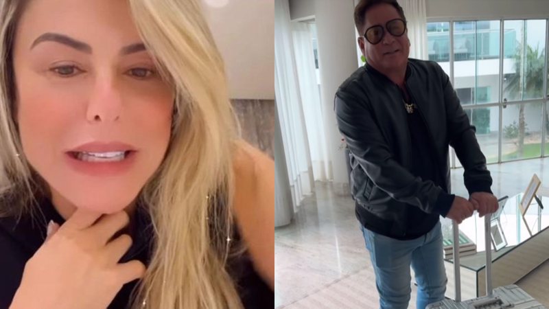 Poliana Rocha falou com Leonardo antes de mais um show do sertanejo - Reprodução/Instagram