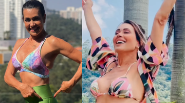 Aos 61 anos, Solange Frazão surpreende com antes e depois de 33 anos - Reprodução/ Instagram