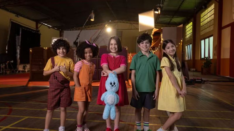 Elenco infantil de Turma da Mônica - Origens - Divulgação/Globoplay