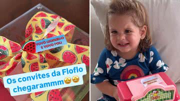 Virginia Fonseca preparou máquinas de doce em convite de aniversário da filha, Maria Flor - Reprodução/Instagram