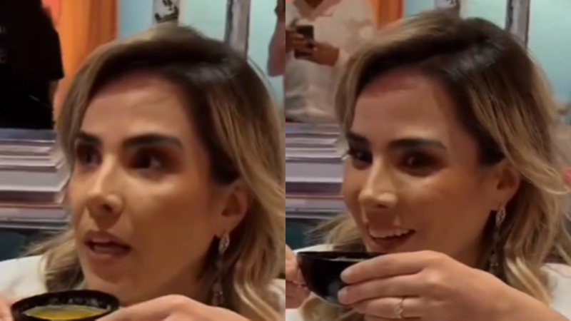 Wanessa Camargo provou o tacacá vegano - Reprodução/Instagram