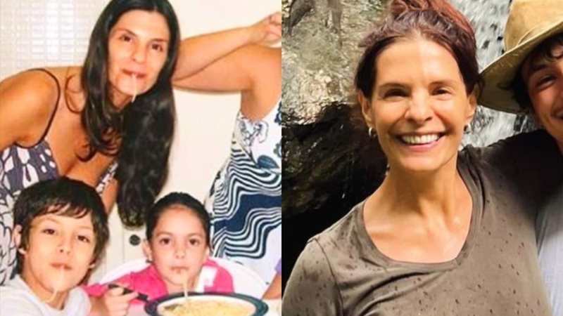 Helena Ranaldi celebra aniversário de 25 anos do filho Pedro Waddington e faz rara aparição em clique inédito nas redes sociais - Reprodução/Instagram