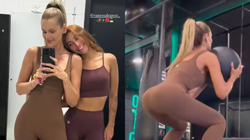 Antes inimigas, Yasmin Brunet e Vanessa Lopes malham juntas - Reprodução/ Instagram