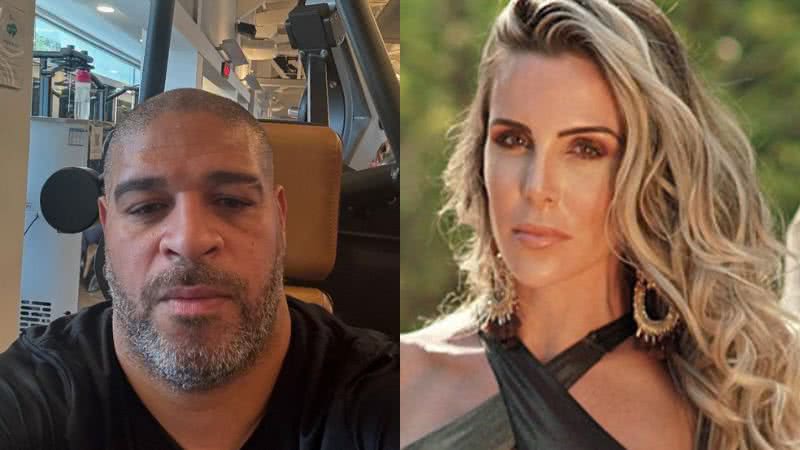 Adriano Imperador e Joana Machado - Reprodução/Instagram