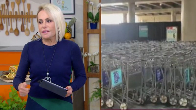 Ana Maria Braga expõe descaso em aeroporto e se revolta no ‘Mais Você’: ‘Desânimo’ - Reprodução/ TV Globo