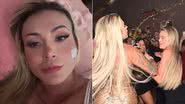 Andressa Urach e Juju Ferrari durante a briga - Reprodução/Instagram e Leo Franco/AgNews