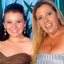 Rita Cadillac ao lado da neta, Bianca, em sua festa de 15 anos