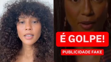 Após ser alvo de golpe, Taís Araújo faz sério alerta: ‘Fiquem atentos’ - Reprodução/ Instagram