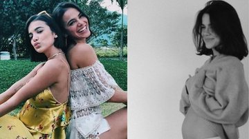 Amiga de Manu Gavassi, Bruna Marquezine reage a anúncio de gravidez; cantora compartilhou notícia nesta sexta-feira (08) - Reprodução/Instagram