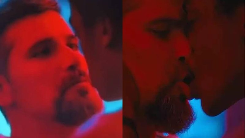 Bruno Gagliasso falou sobhre a cena do beijo gay que protagonizou na série Os Quatro da Candelária - Reprodução/Netflix