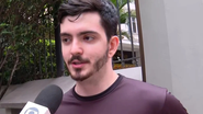 Entrevistado vira meme ao falar palavrão ao vivo: 'Caminhão de pic*' - Reprodução/ Globo