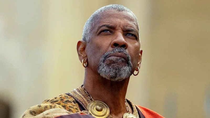 Denzel Washington comenta sobre censura em beijo gay em Gladiador 2 - Divulgação