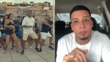 Produtor da Banda Os Africanos se pronunciou após ter vídeo vazado nas redes sociais - Reprodução/YouTube e Instagram