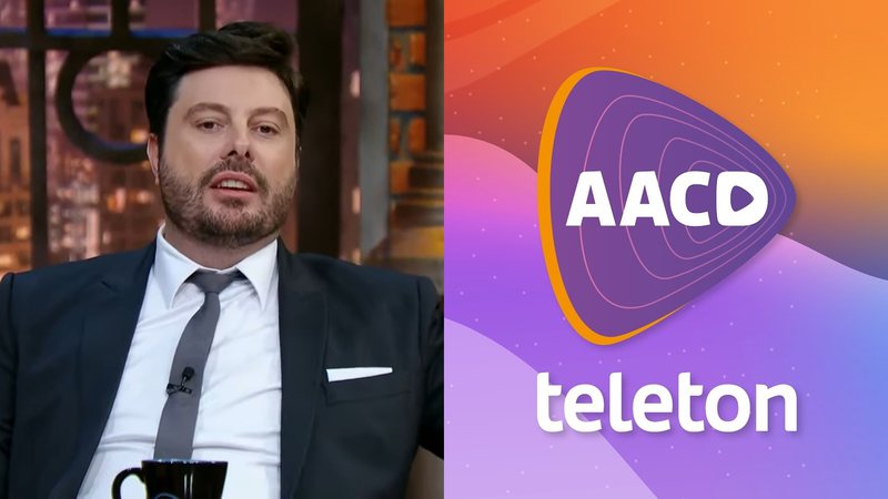 Danilo Gentili teria se negado a participar do Teleton no SBT - Reprodução/SBT