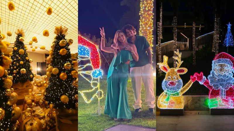 Virgínia inaugura decoração de natal em sua mansão - Reprodução/ Instagram