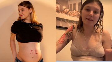 Grávida de 6 meses Isabel Veloso exibe novas imagens da barriga; influenciadora está em tratamento contra o câncer - Reprodução/Instagram