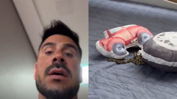 Gente? Julio Rocha se desespera ao encontrar serpente na cama dos filhos: ‘Quinta vez’ - Reprodução/Instagram